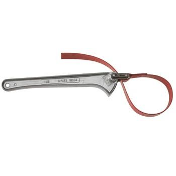 STRAP WRENCHES | Klein Tools Grip-It 18 in. Strap Wrench - Silver/Red